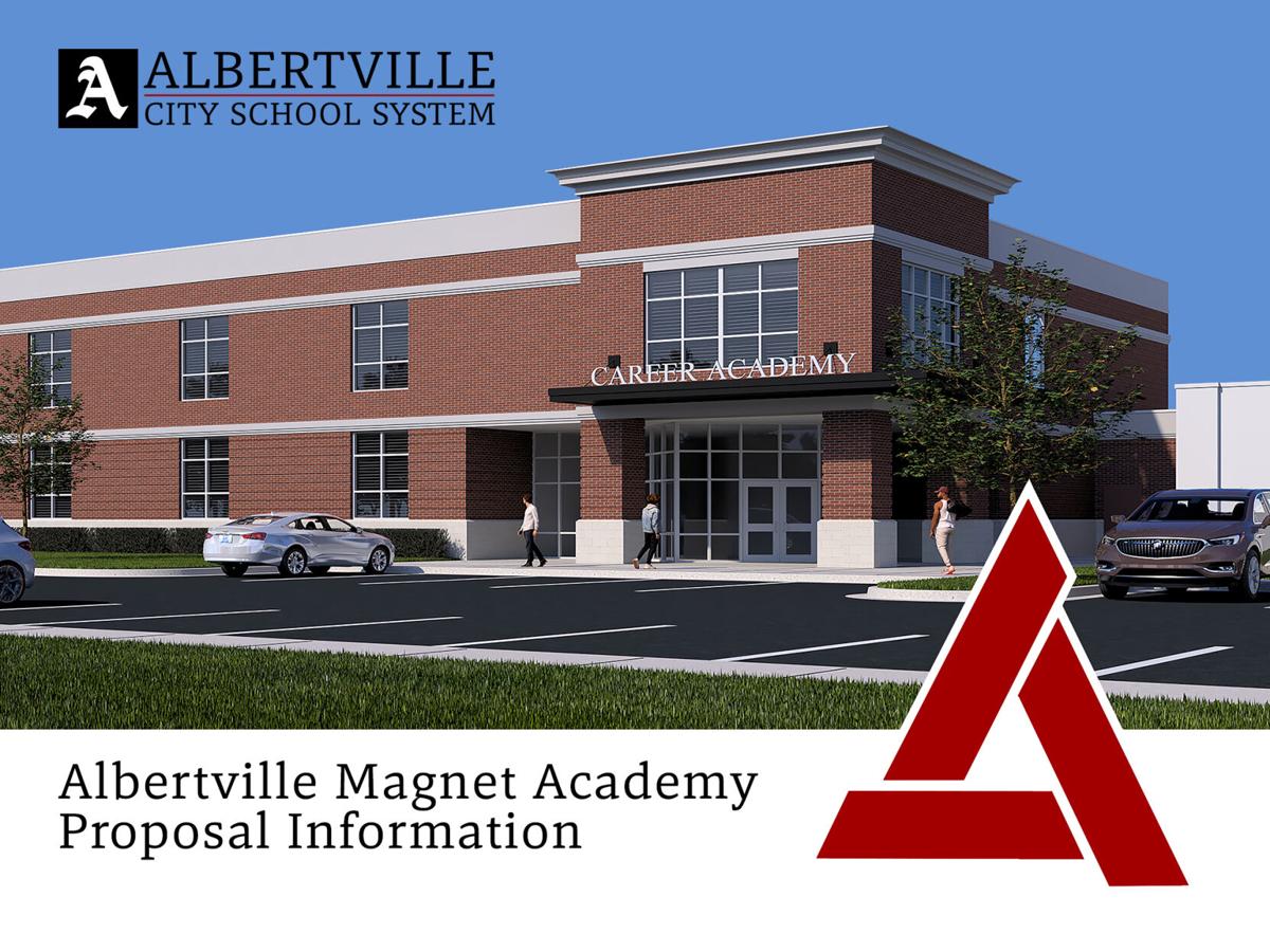 Graphic of Albertville City Schools Proposed Career Academy