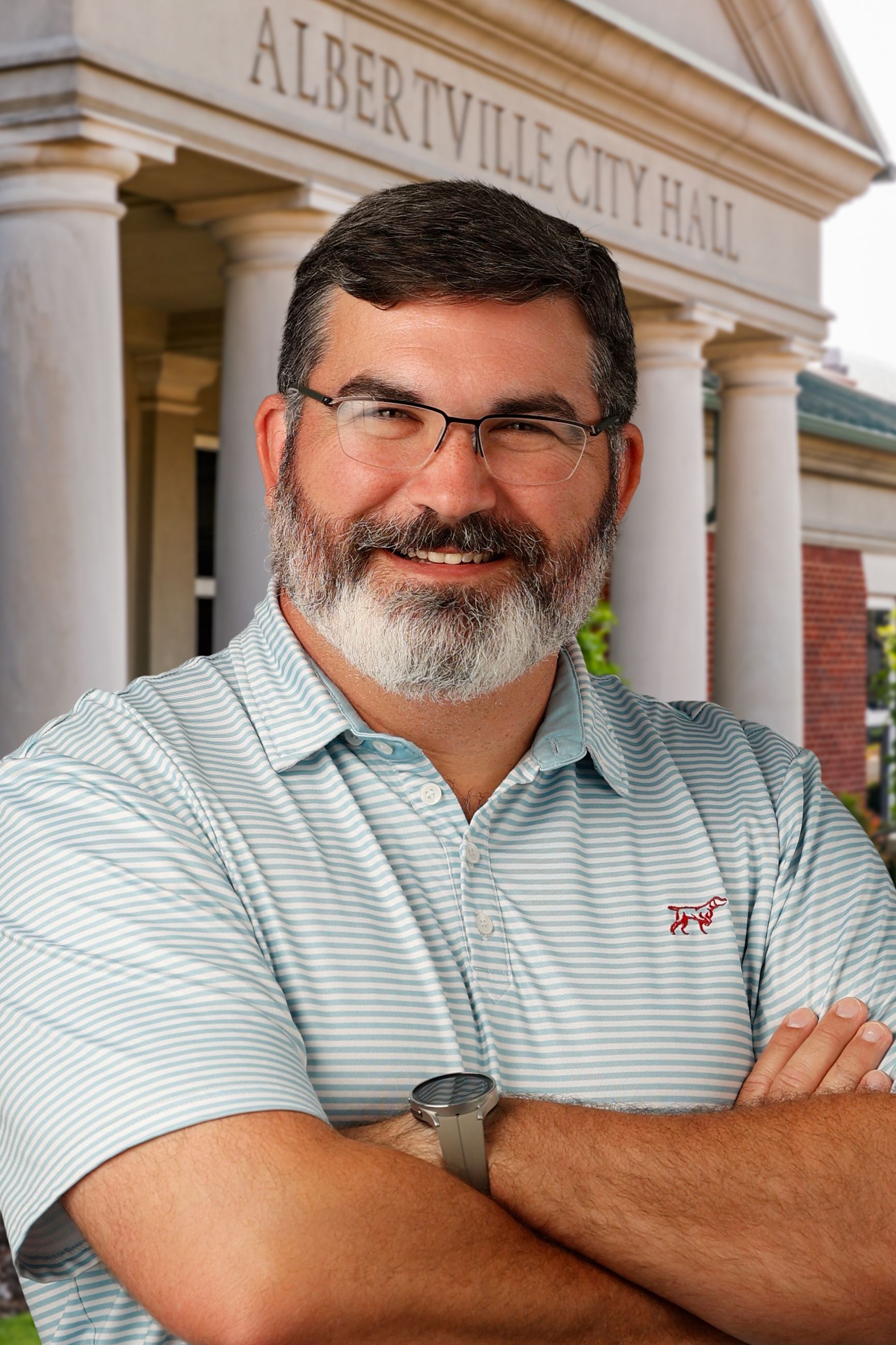 Portrait of Council President Nathan Broadhurst