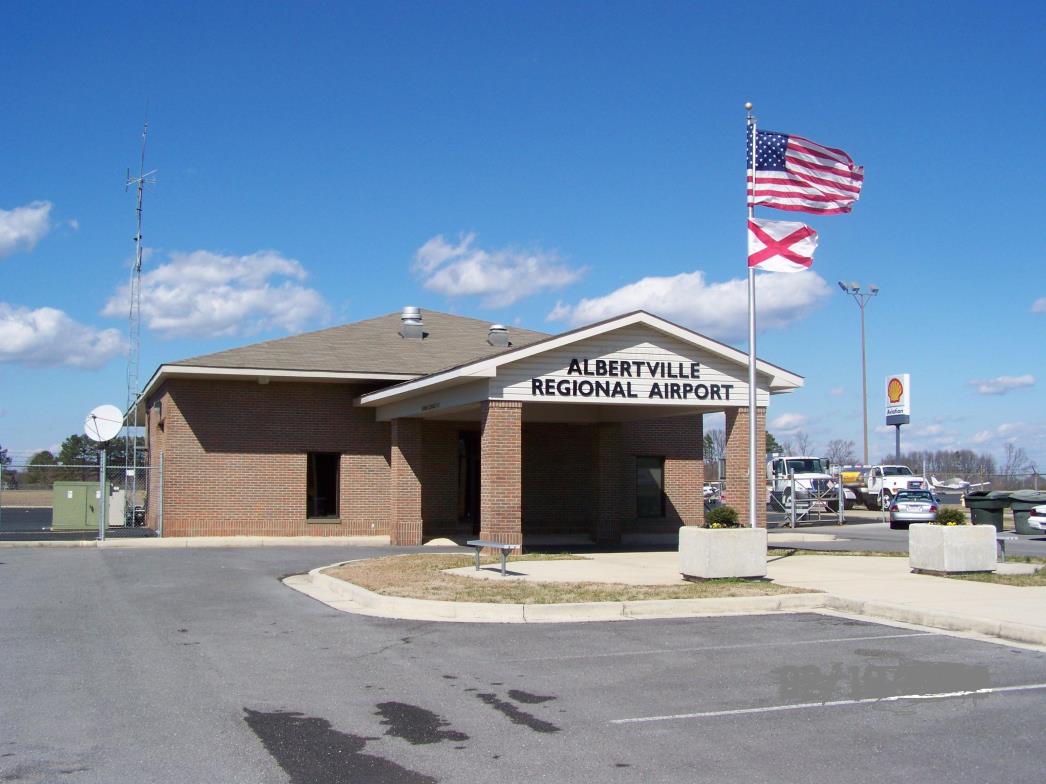 Albertville Regional Airport Entryway