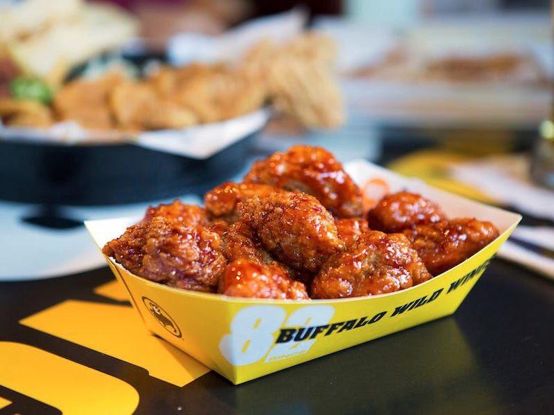 Picture featuring Buffalo Wild Wings Chicken Wings