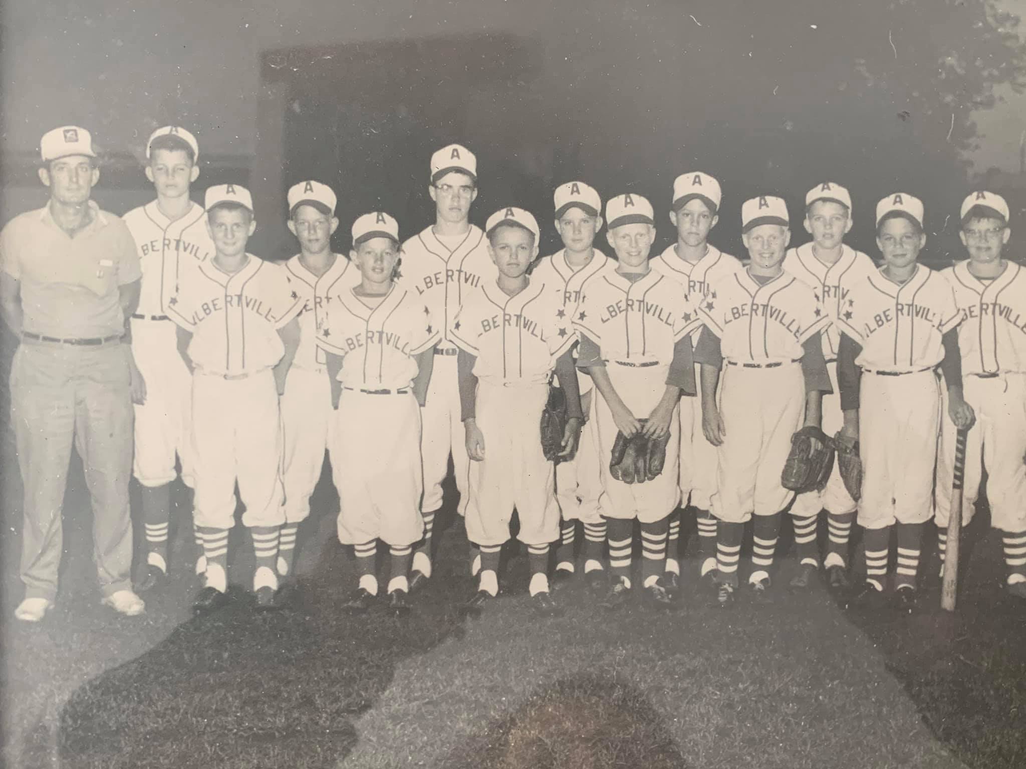 Photo Albertville Vintage Ball Team 1960s