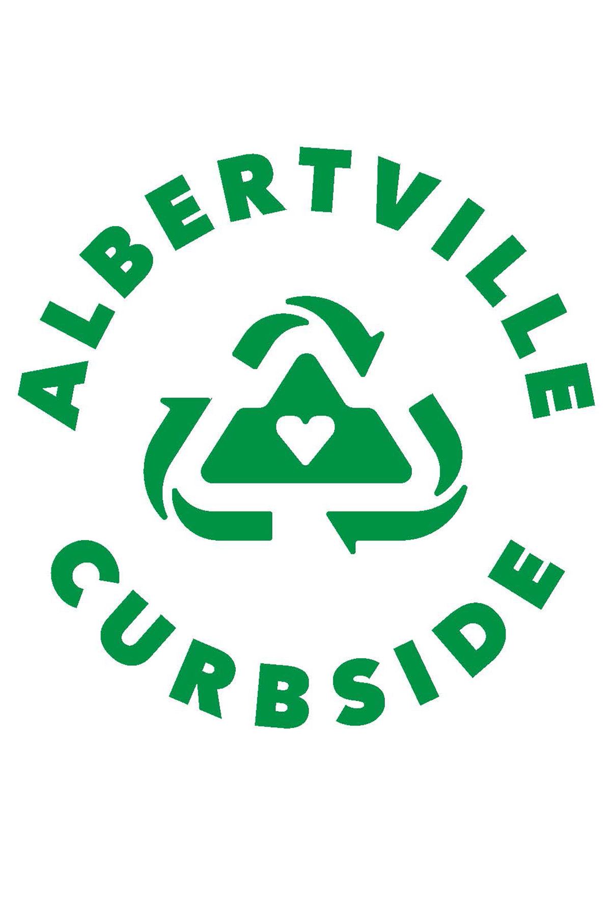 Logo for Albertville Curbside Recycling
