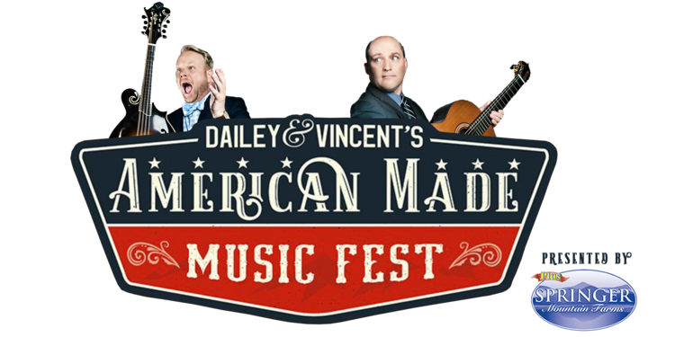 Graphic for the American Made Music Festivals