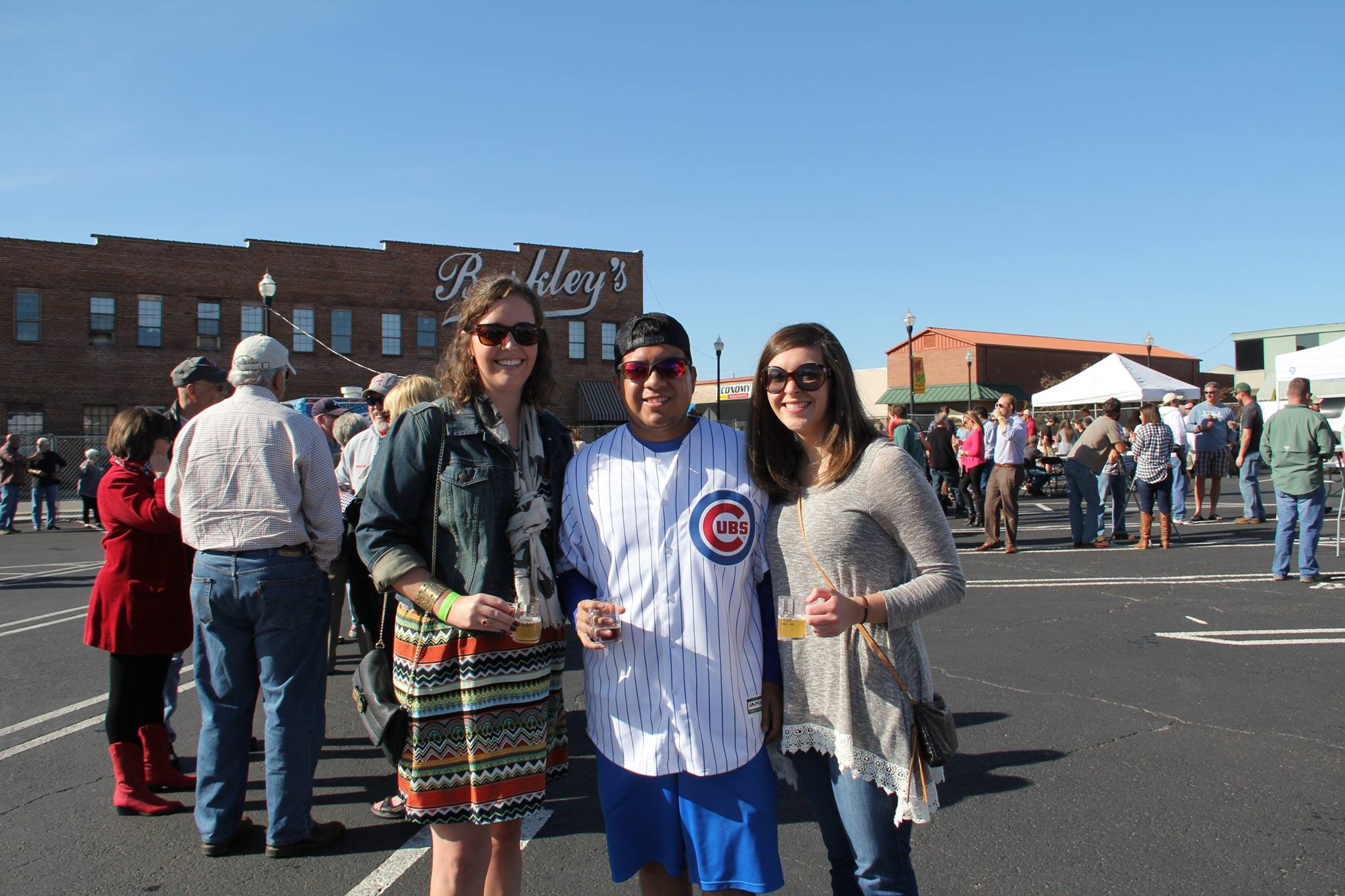 photos of people enjoying the Albertville Brewfest