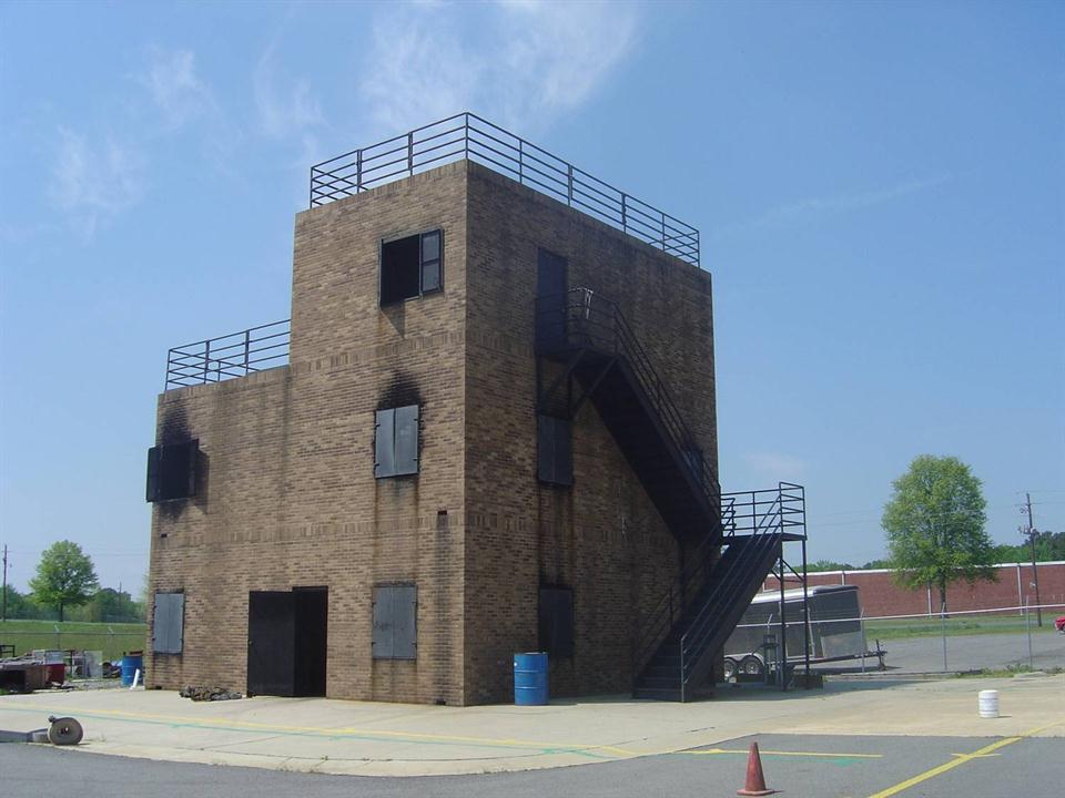 Three Story Burn Tower